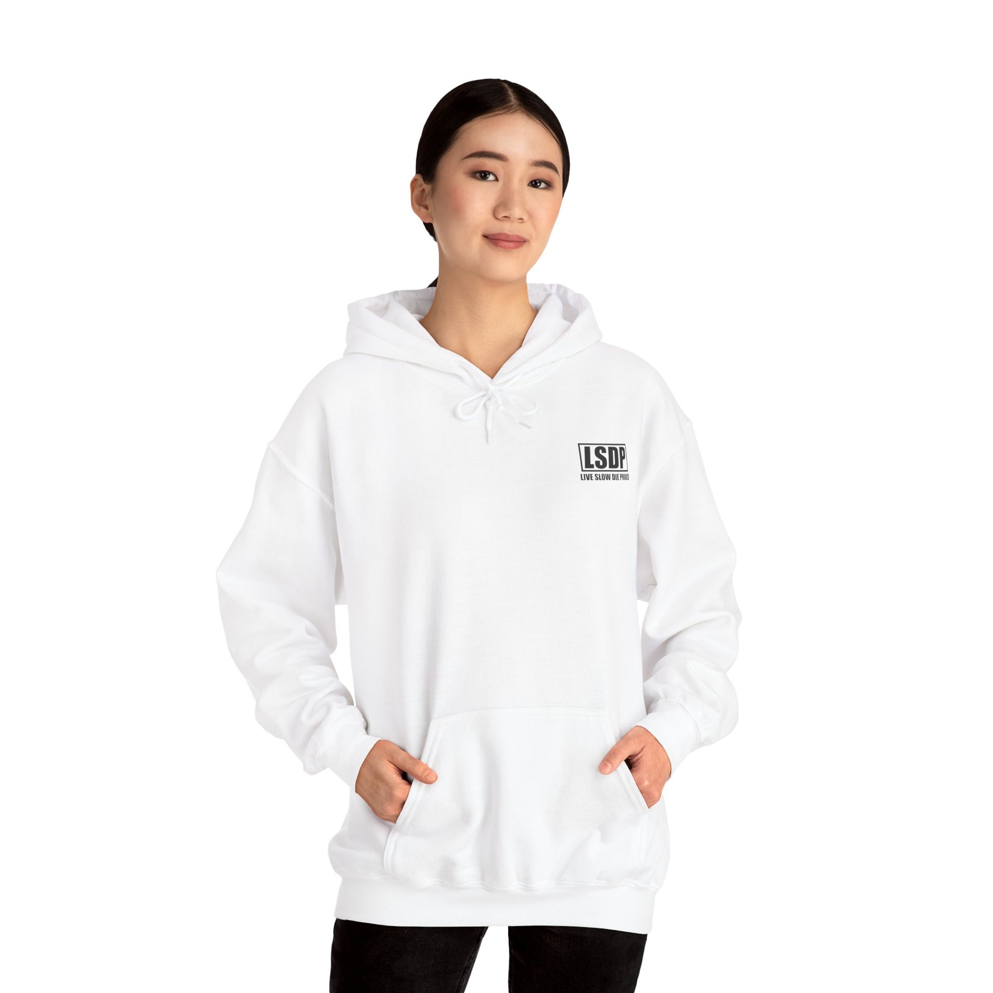 LSDP™ First Release “Lue Hoodie” – Limited Edition – White