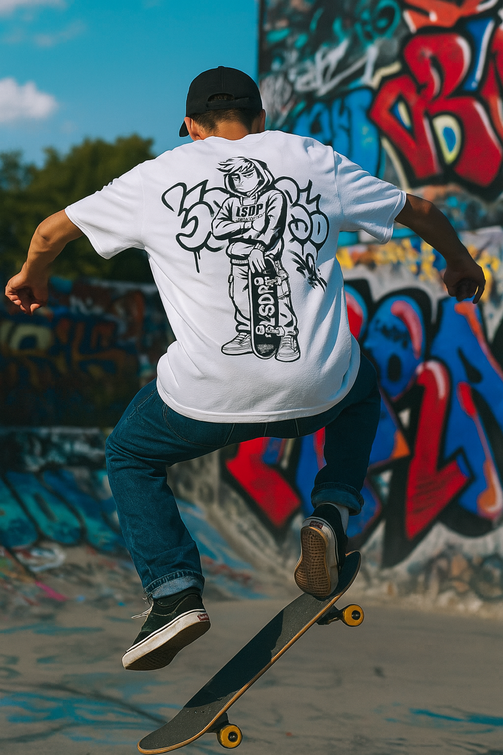 LSDP™ First Release “Lue Tee” – Limited Edition – White