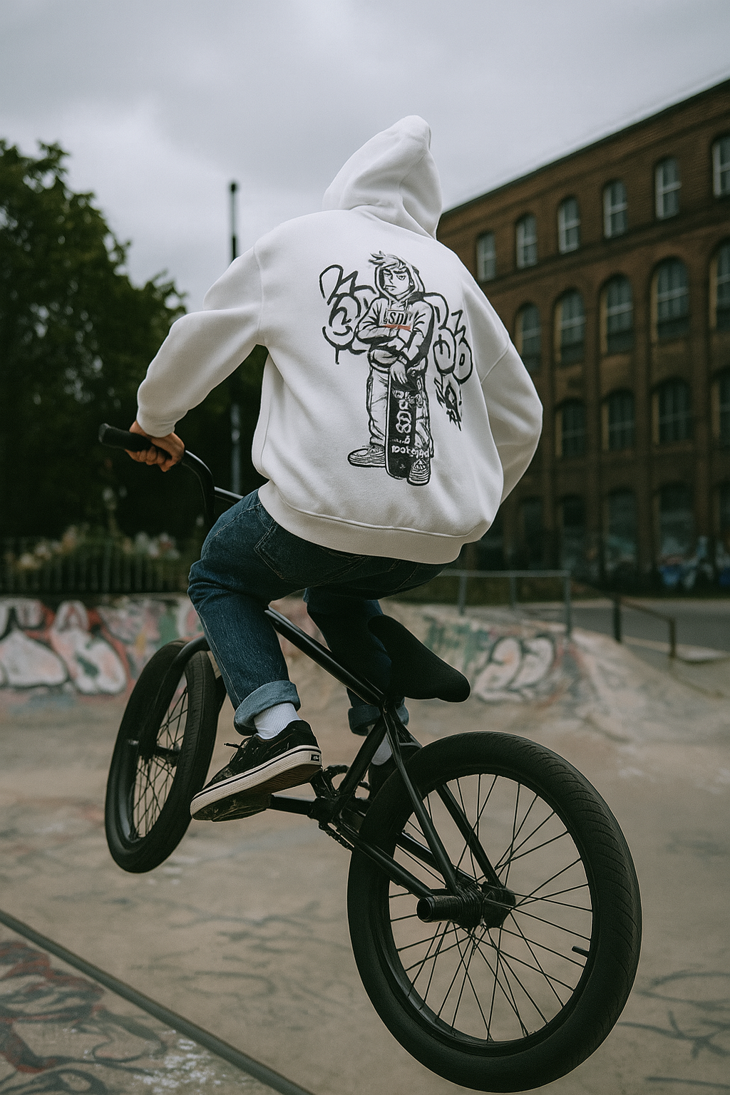LSDP™ First Release “Lue Hoodie” – Limited Edition – White